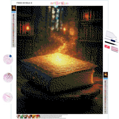 Enchanted Pages: Diamond Painting Collection