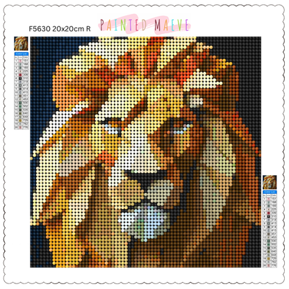 Lion’s Mane: Diamond Painting Collection