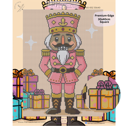 Sugarplum Soldier: Hand-Rendered Diamond Painting Christmas Collection