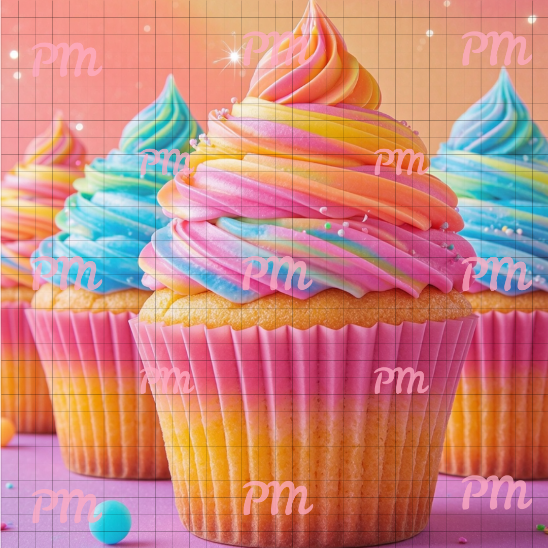 Frosted Cupcakes: Diamond Painting Collection