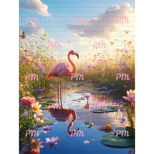 Flamingo Dance: Diamond Painting Collection