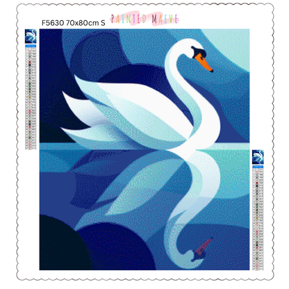 Reflections in Blue: Diamond Painting Collection