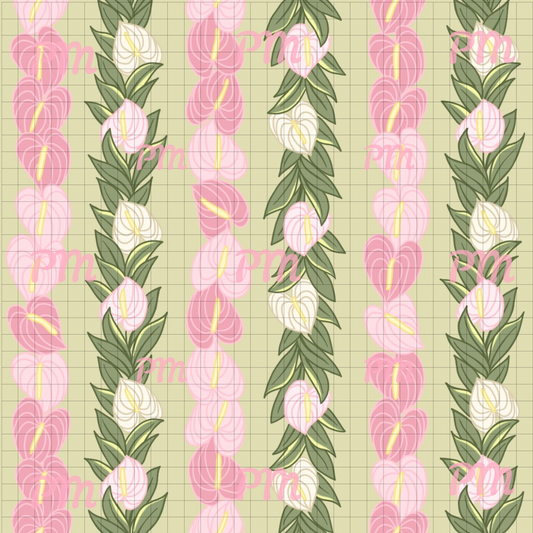 Anthurium Lei: Diamond Painting Collection