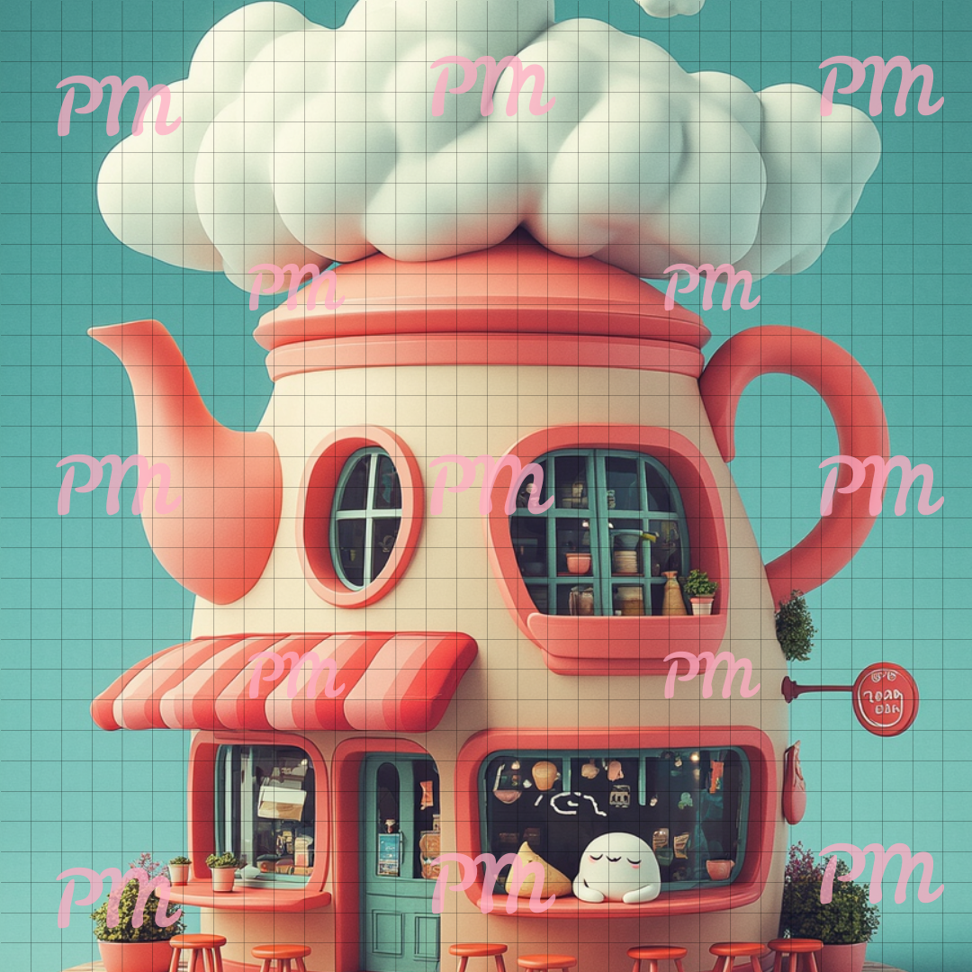 Tea Time Cafe: Diamond Painting Collection
