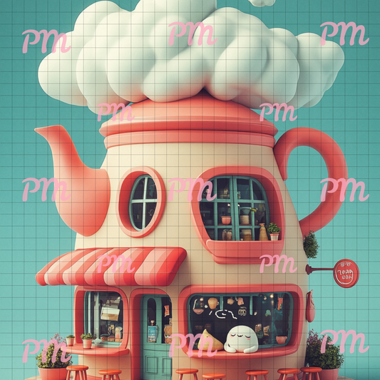 Tea Time Cafe: Diamond Painting Collection