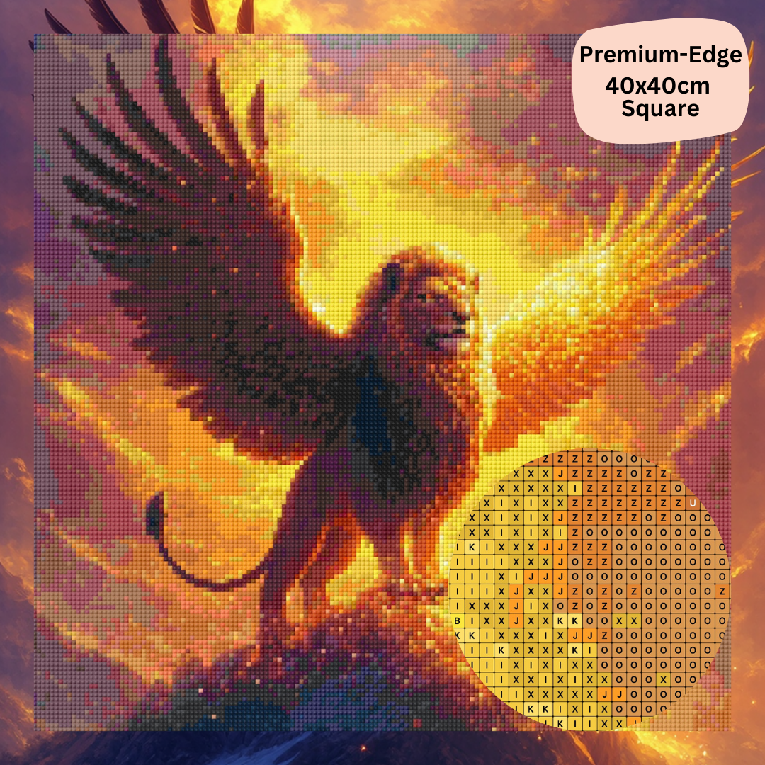 Wings of the King: Diamond Painting Collection