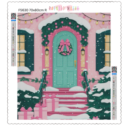 Pinky Present Porch: Diamond Painting Christmas Collection