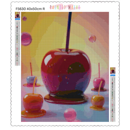 Candied Apples: Diamond Painting Collection