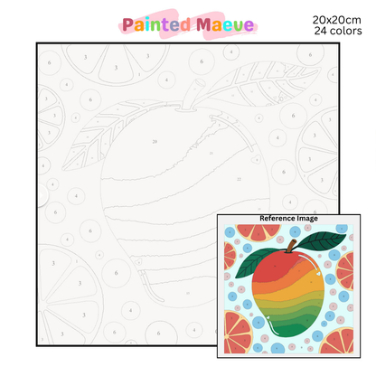 Maeve’s Mango: Paint-by-Number Collection (24/36/48 colors | No Frame)