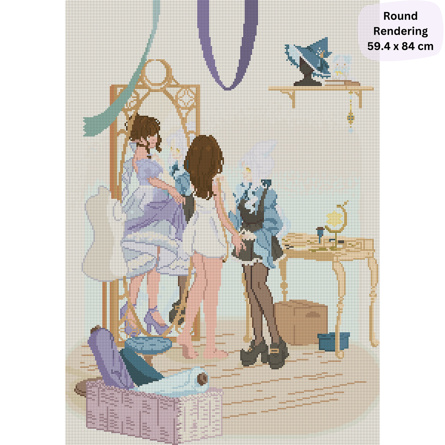 Celeste's Boutique: Hand-Rendered Diamond Painting