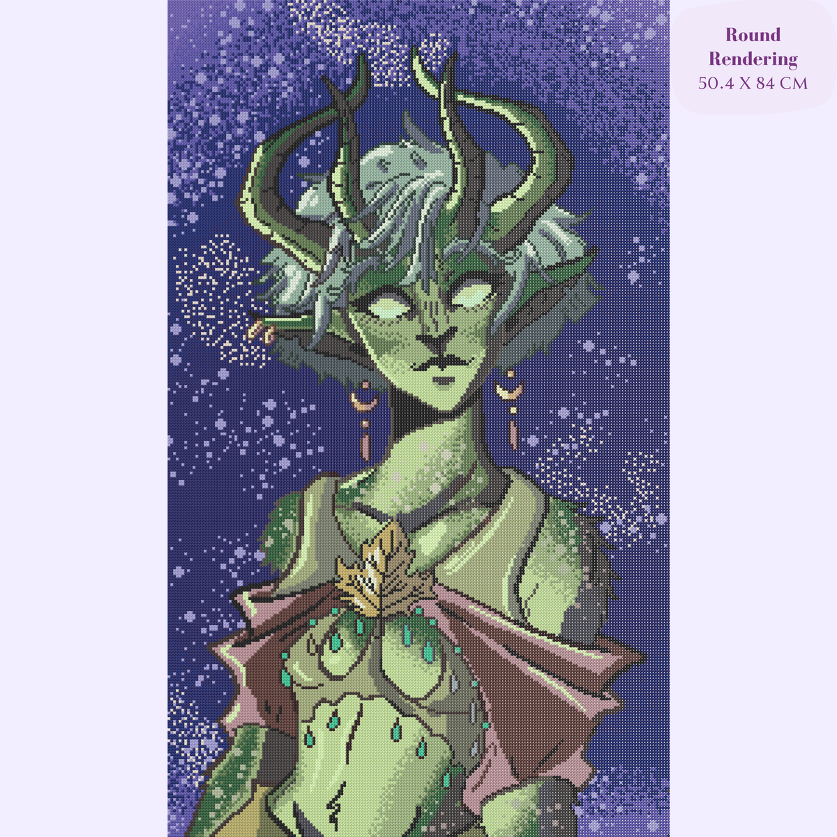 Faun Hand-Rendered Diamond Painting