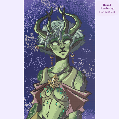 Faun Hand-Rendered Diamond Painting