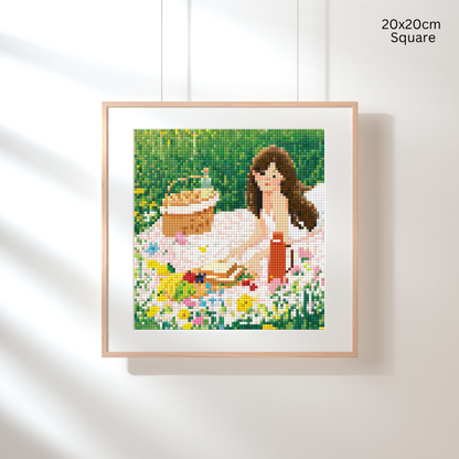 Sunny Picnic Bliss: Diamond Painting Collection