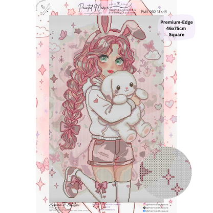 Sparkle & Snuggle: Hand-Rendered Diamond Painting Collection