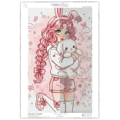 Sparkle & Snuggle: Hand-Rendered Diamond Painting Collection