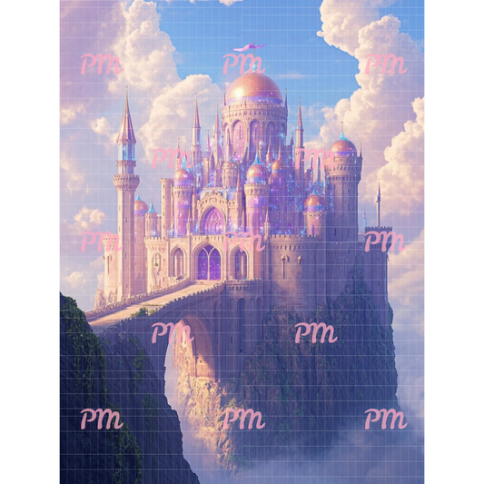 Celestial Fortress: Diamond Painting Collection