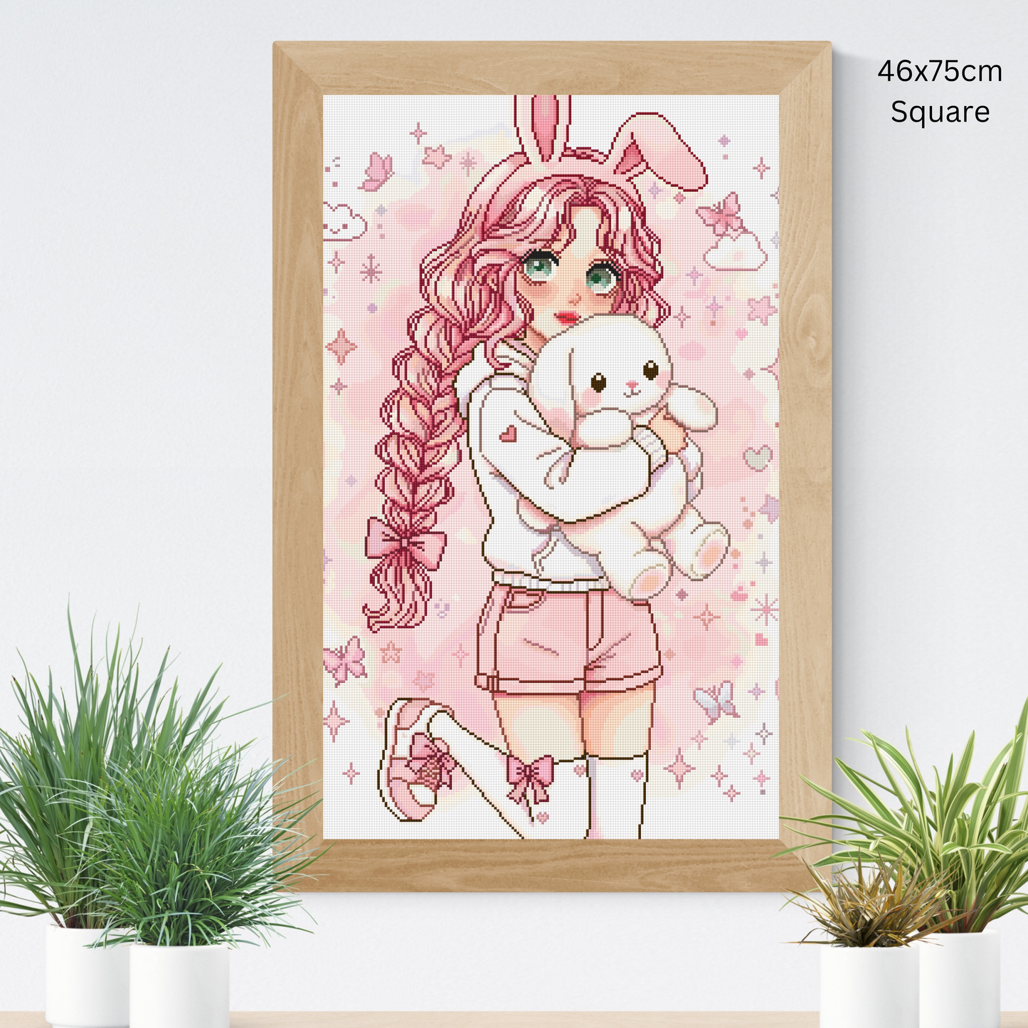 Sparkle & Snuggle: Hand-Rendered Diamond Painting Collection