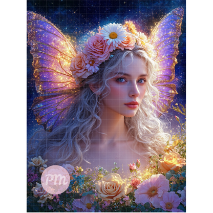 Mystical Midnight Fairy: Diamond Painting Collection