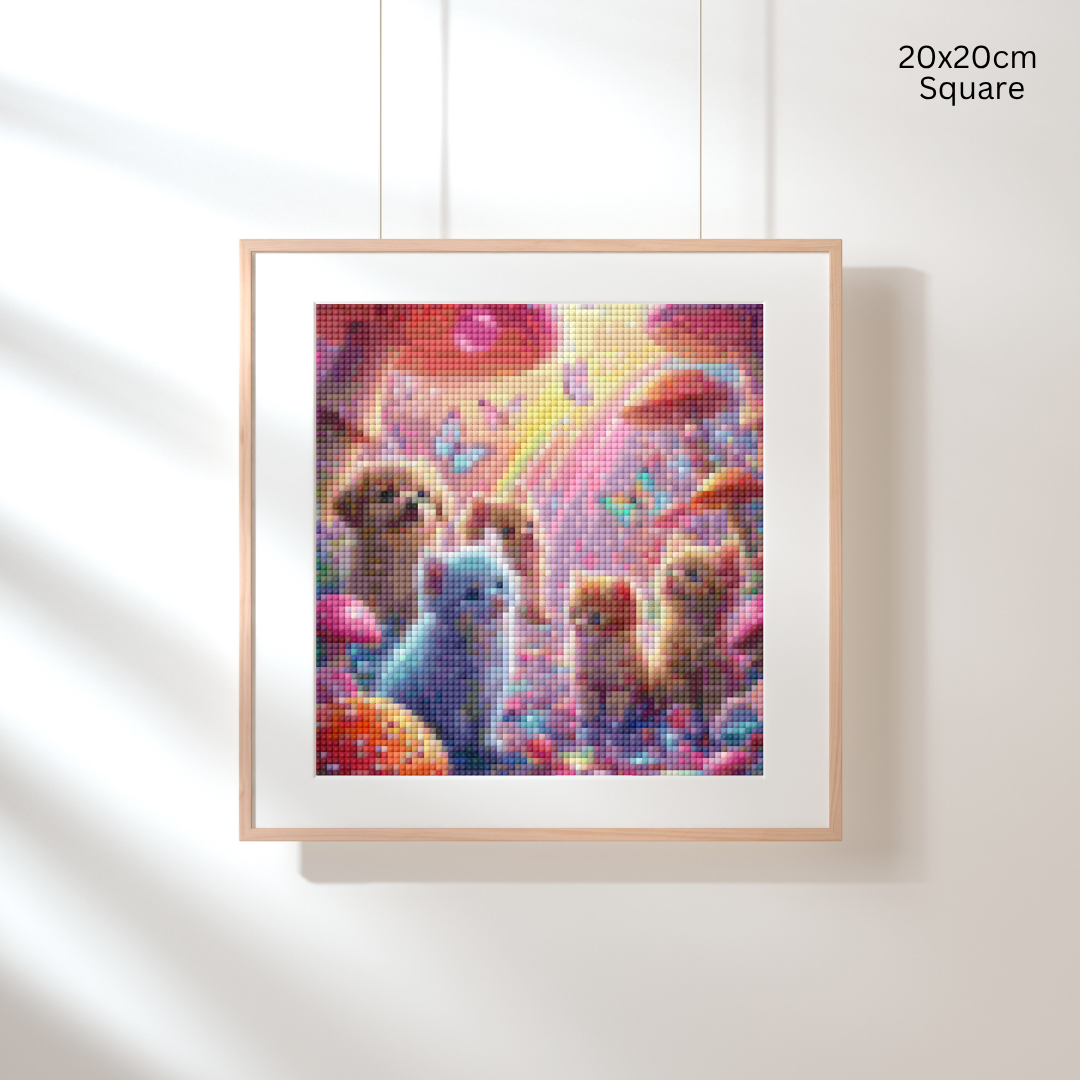 Whimsical Whisker Wonder: Diamond Painting Collection