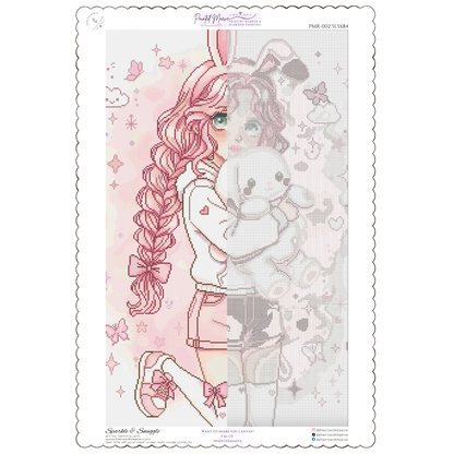 Sparkle & Snuggle: Hand-Rendered Diamond Painting Collection