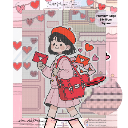 Little Love Messenger: Hand-Rendered Diamond Painting Valentine Collection