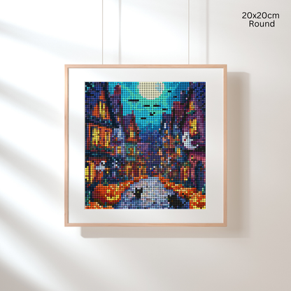 Town of Halloween: Diamond Painting Halloween Collection