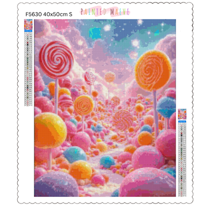 Candy Forest: Diamond Painting Collection