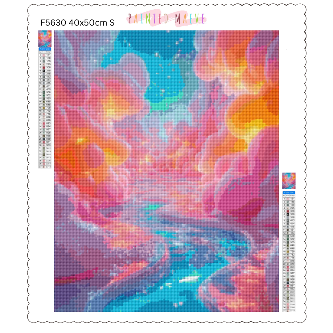 Candy Land River: Diamond Painting Collection