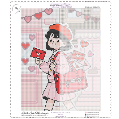 Little Love Messenger: Hand-Rendered Diamond Painting Valentine Collection