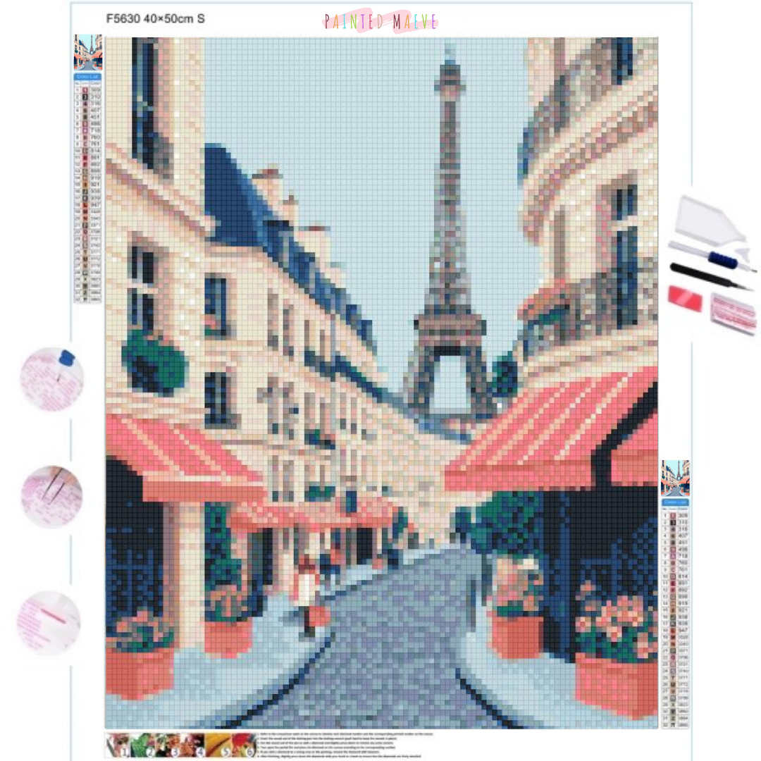 Parisian Bliss: Diamond Painting Collection