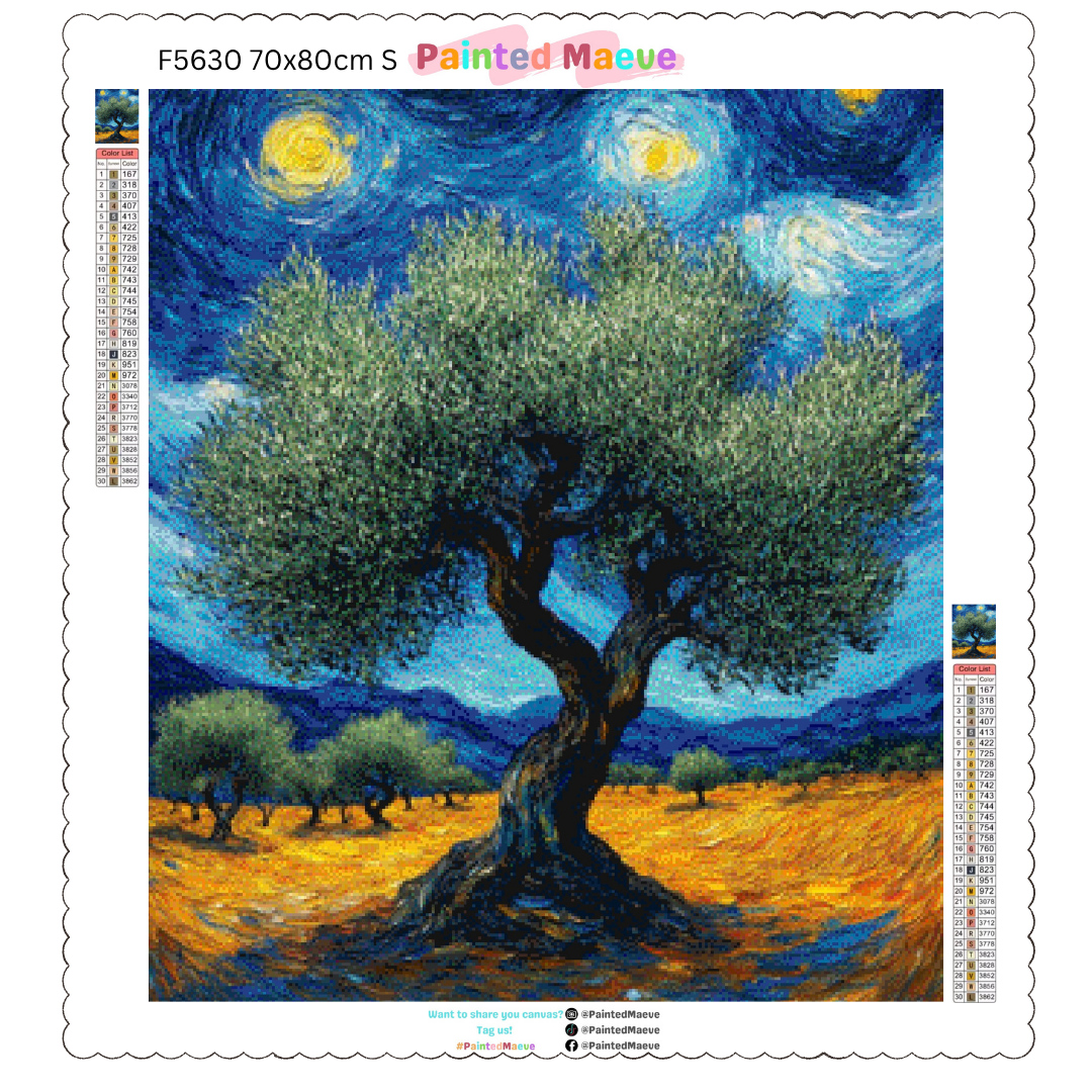 Vg Inspired Strokes 7: Diamond Painting Collection