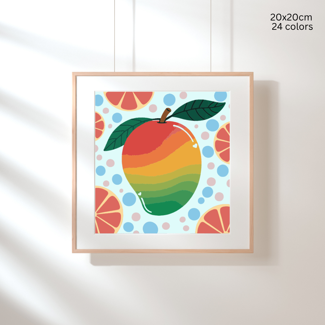 Maeve’s Mango: Paint-by-Number Collection (24/36/48 colors | No Frame)