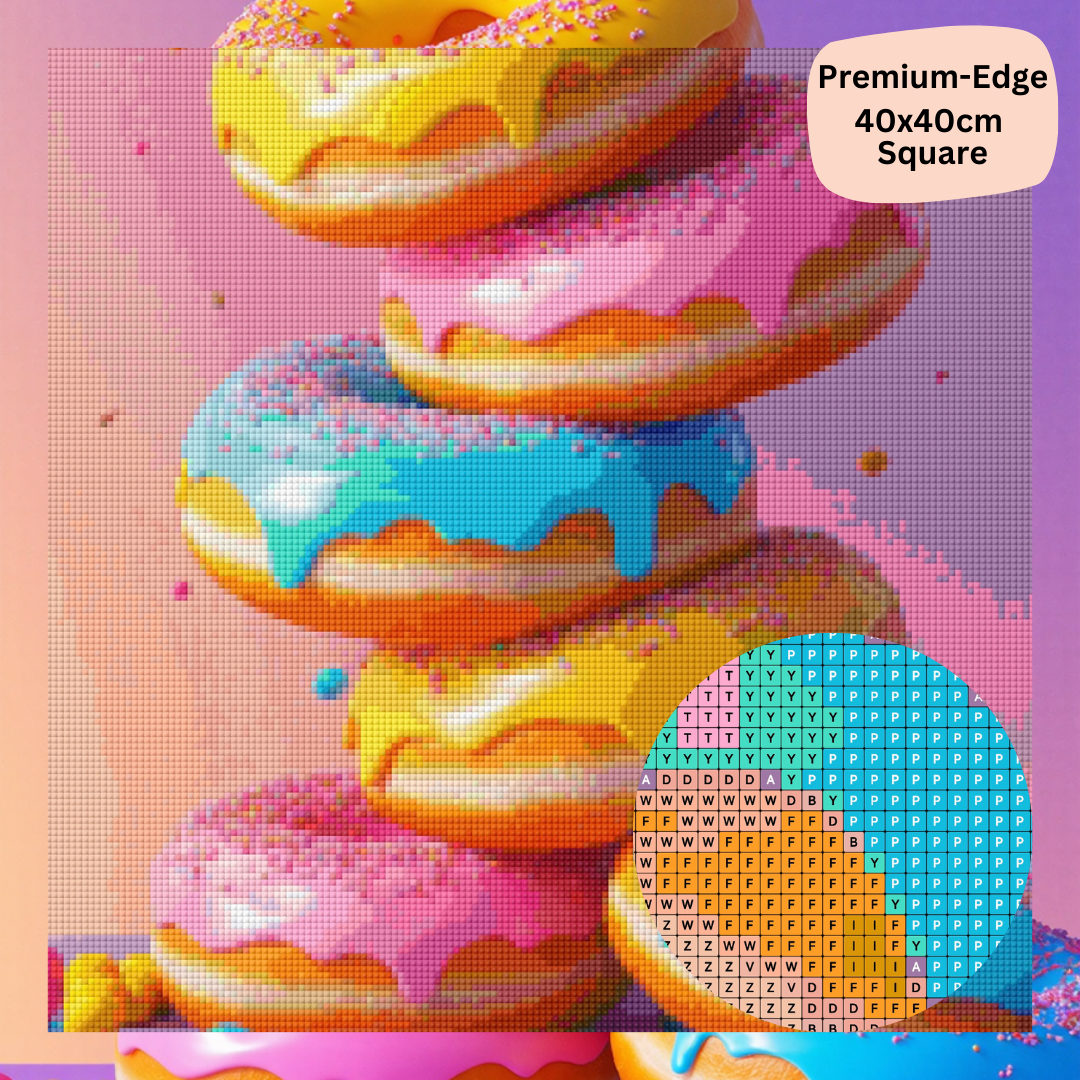Donut Delight: Diamond Painting Collection