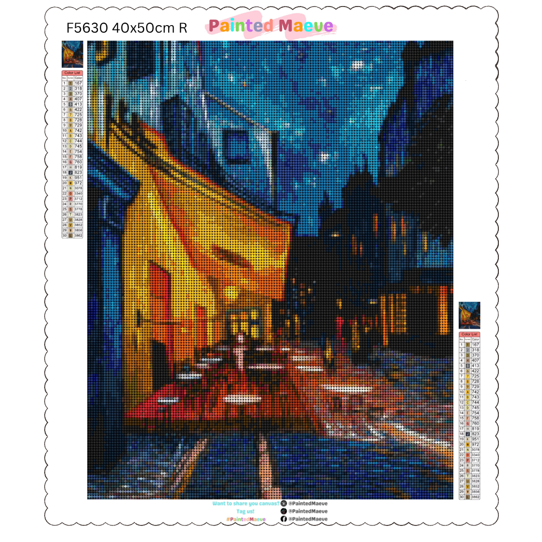 Vg Inspired Strokes 6: Diamond Painting Collection