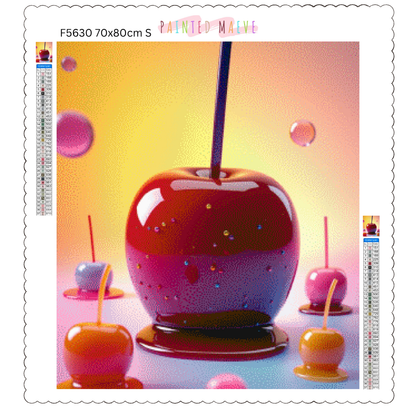 Candied Apples: Diamond Painting Collection