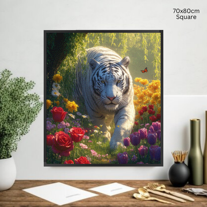 Tigress of Tranquility: Diamond Painting Collection