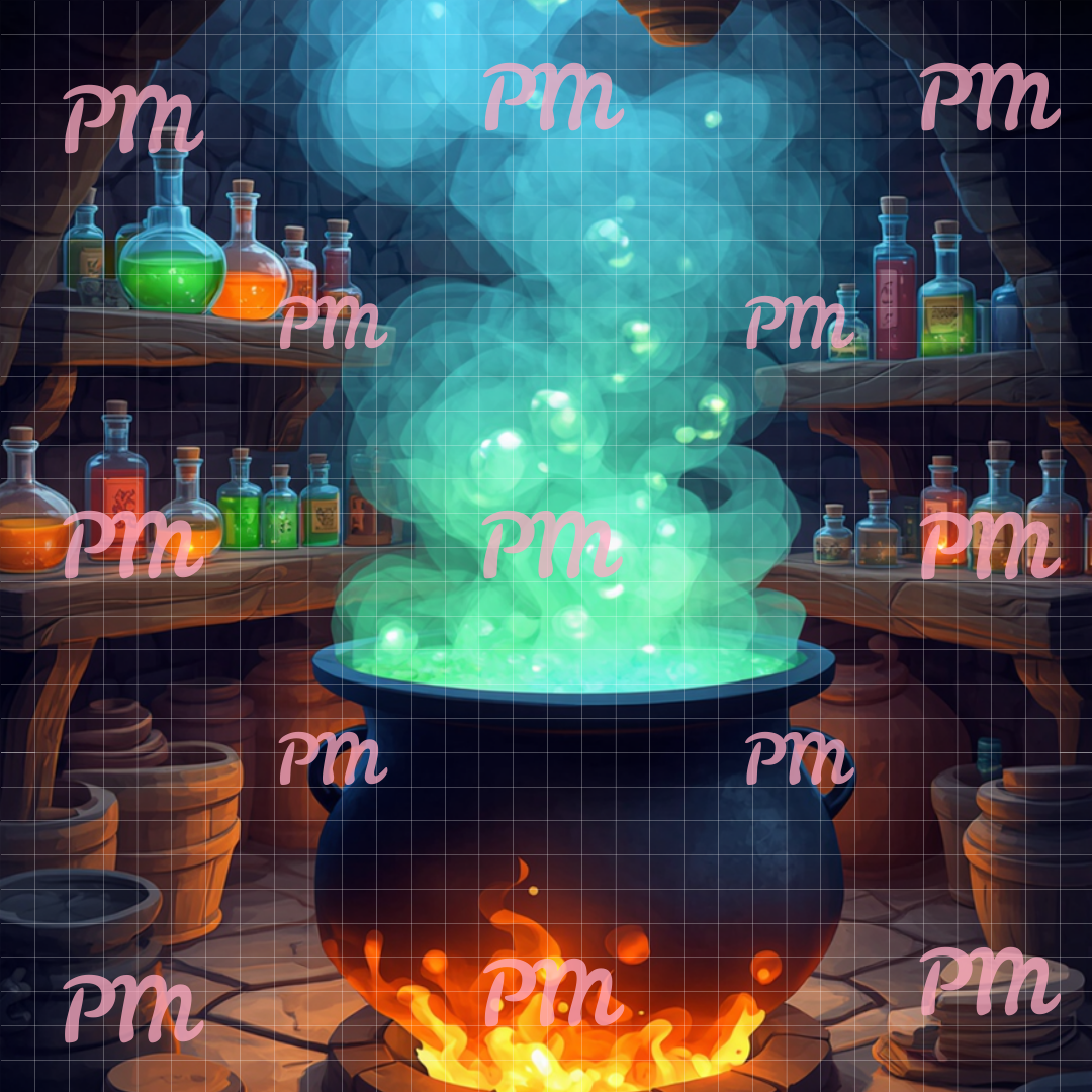 Enchanted Cauldron: Diamond Painting Halloween Collection