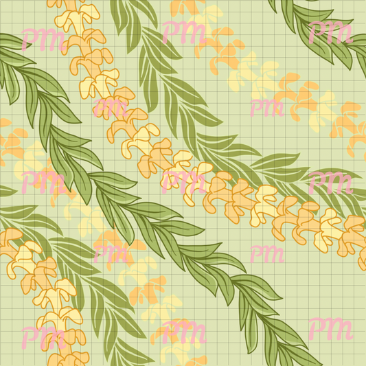 Puakenikeni Lei: Diamond Painting Collection