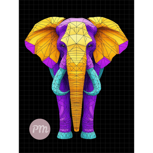 Chromatic Trunk: Paint-by-Number Collection (24/36/48 colors | No Frame)