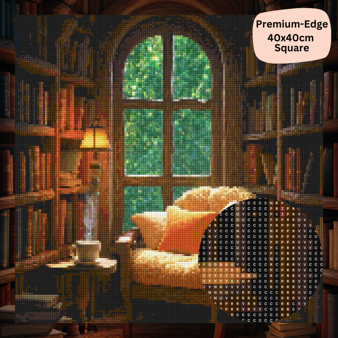 Cozy Corner Escape: Diamond Painting Collection