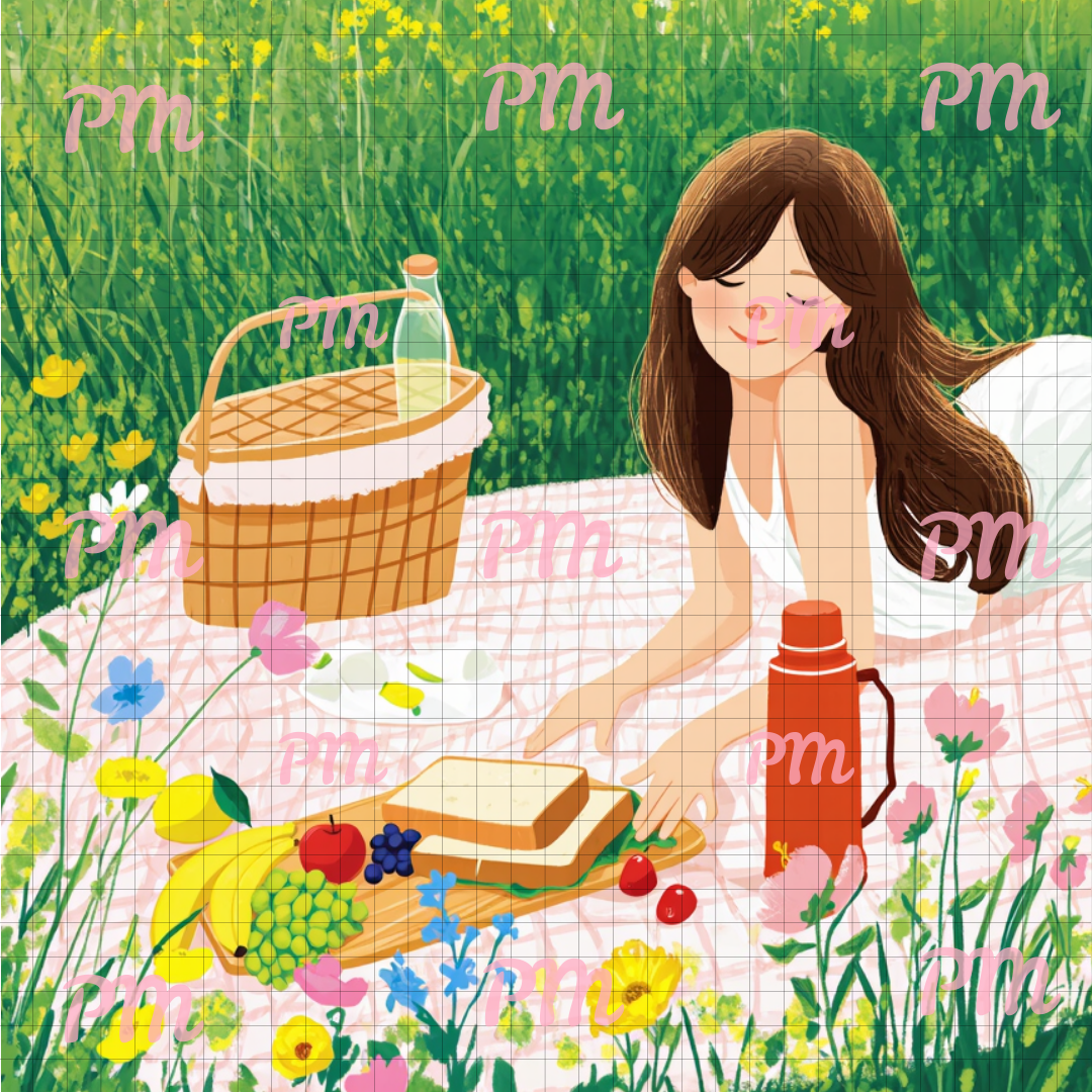 Sunny Picnic Bliss: Diamond Painting Collection