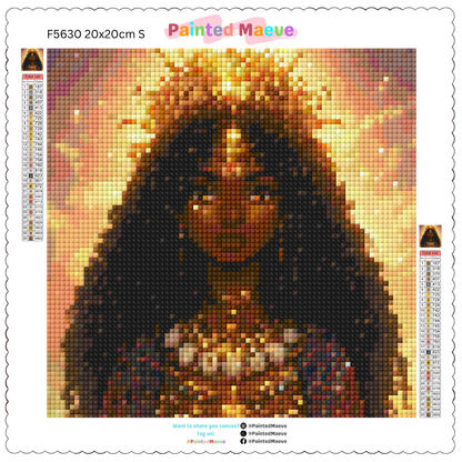 African Beauty: Diamond Painting Collection