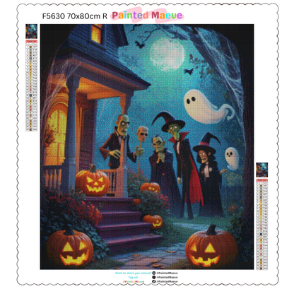 Monsters of Halloween: Diamond Painting Halloween Collection