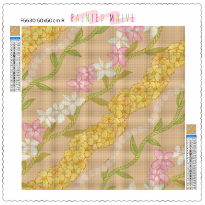 Pikake, Puakenikeni & Plumeria: Diamond Painting Collection