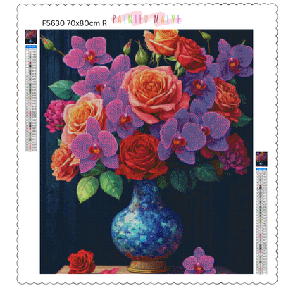 Timeless Bouquet: Diamond Painting Collection