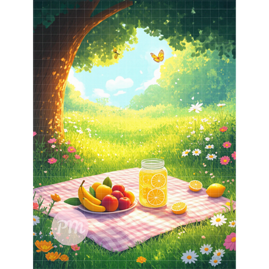Picnic in the Meadow: Paint-by-Number Collection (24/36/48 colors | No Frame)