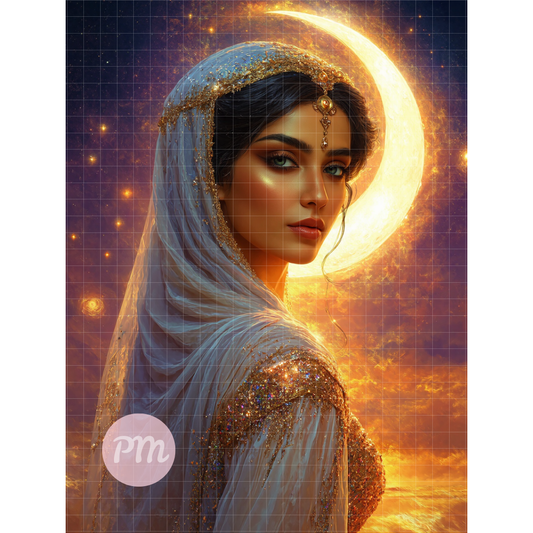 Arabian Beauty: Paint-by-Number Collection (24/36/48 colors | No Frame)