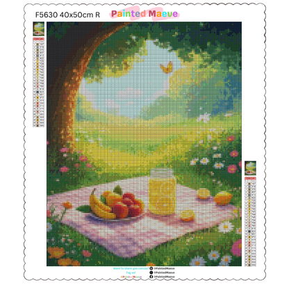 Picnic in the Meadow: Diamond Painting Collection