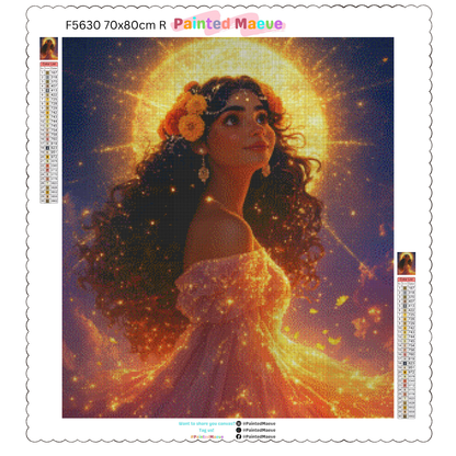Ethereal Latina: Diamond Painting Collection