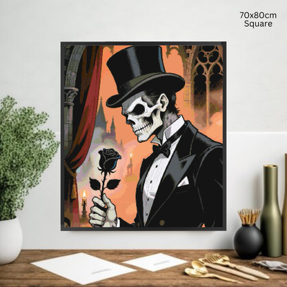 Thorned Gentleman: Diamond Painting Halloween Collection